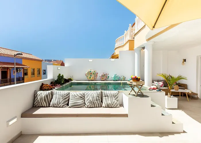 빌라 Exclusive Franjuly Playa Paraiso Private Pool Large Terrace Ocean View 아데제