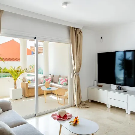 Exclusive Franjuly Playa Paraiso Ocean View Private Pool Large Terrace * 阿德耶