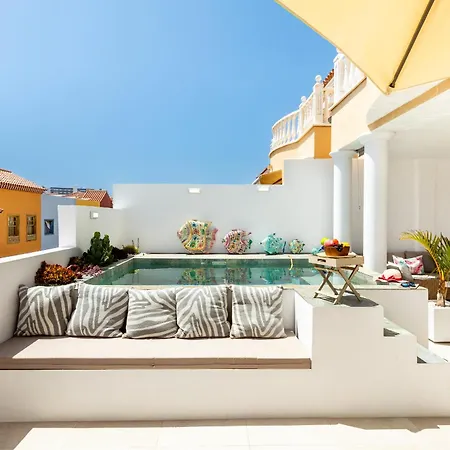 别墅 Exclusive Franjuly Playa Paraiso Ocean View Private Pool Large Terrace 阿德耶